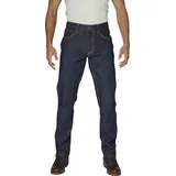 Rokker Revolution Tapered Slim Motorradjeans, blau, Größe 31 für Männer