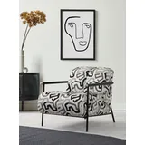 Exklusiver Polstersessel Wohnzimmer Einsitzer Moderne Cocktailsessel