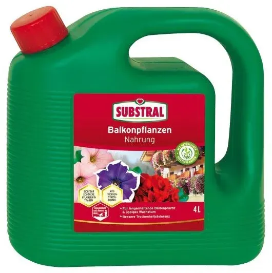 Substral Balkonpflanzen Nahrung, Dünger, 4,0L, 22007C