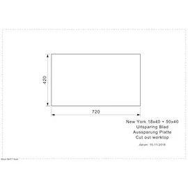 Reginox New York Küchenspüle, R27790,