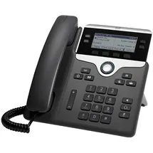 Cisco IP Phone 7841 WITH, Telefon, Schwarz, Silber