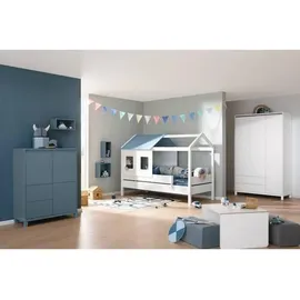 Paidi Highboard 94,8 x 119,7 x 40,1 cm Blau