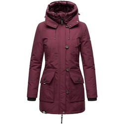 NAVAHOO Damen Winterjacke Warm gefütterter Wasserdichter Wintermantel Freezestoorm