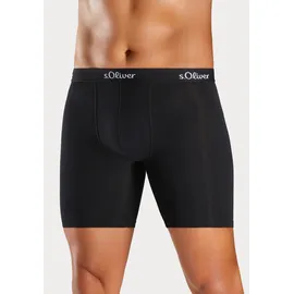 s.Oliver Herren Langer Boxer schwarz, S