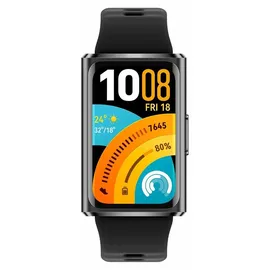Huawei Band 11 Pro 28,2 mm Fluorelastomerarmband Schwarz