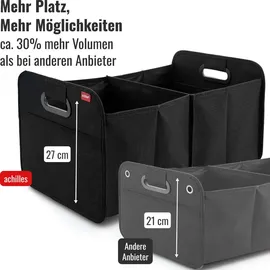 Achilles Auto-Faltbox Kofferraum-Organizer, Faltbare Autotasche, Faltkorb