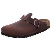 Birkenstock Boston Nubukleder geölt schmal habana 37