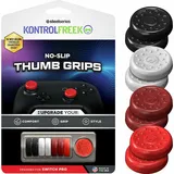 SteelSeries KF logo UNI Thumbgrip 8p Controller Rot/Schwarz/Weiß