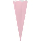 Heyda Schultüte Geschwister-Schultüten-Zuschnitt, 41 cm rosa