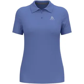 Odlo Wandershirt Damen F-Dry I Funktionsshirt Wandern Atmungsaktiv I Polo Shirt