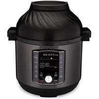 Instant Pot Pro Crisp 8L, Dampfgarer, – Reiskocher, Schwarz