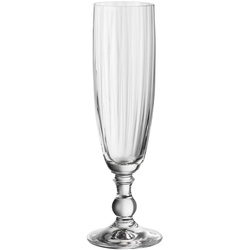 6er Set BOHEMIA Cristal Sektglas Georgia 230 ml Kristall, Kristalloptik Transparent Klar