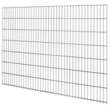 Floraworld Doppelstab-Mattenzaun Comfort 201 x 143 cm anthrazit