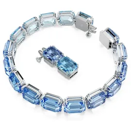 Swarovski Millenia Armreif, Blau Rhodiniert 5694135 Größe M
