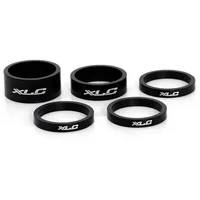 XLC A-Head Spacer-Set AS-A02 schwarz-matt