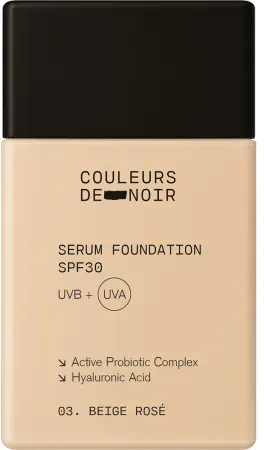 Couleurs De Noir Serum Make-up SPF30 03 Beige Rosé 30ml