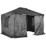 Sojag Winterabdeckung für Pavillon 10 x 12 m 1 Stück Grau