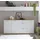 Bega Consult Sideboard 180 x 86 x 38 cm Weiß / Eiche Artisan