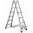 Alu-Vario-Klappleiter 4 x 3 Sprossen (3160103)
