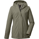 G.I.G.A. DX by killtec G.I.G.A. DX Damen Funktionsjacke/Outdoorjacke mit Kapuze GS 152 WMN JCKT, helloliv, 44,