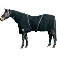 Catago Fleecedecke mit Halsteil 125 cm Schwarz