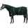 Catago Fleecedecke mit Halsteil 125 cm Schwarz