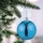 Relaxdays Weihnachtskugeln 100er Set, Silber,Türkis