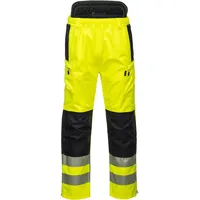 PORTWEST Warnschutz Regenhose "PW342" Pw3 Farbe: gelb/schwarz Größe S -