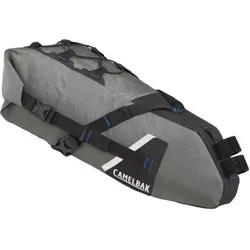 Trinkrucksack Sattel wasserdicht reflektierend 9L - CamelBak M.U.L.E. Wolf grau 9 LITER