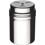 KitchenCraft Zuckerstreuer, Gewürzstreuer, verstellbare Streuöffnungen, Edelstahl, 6 cm x 9 cm