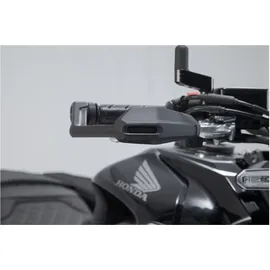 SW-Motech Hebelschützer mit Windabweiser Schwarz für Motorrad
