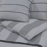 VidaXL Bettwäsche-Set 200x200 cm Baumwolle