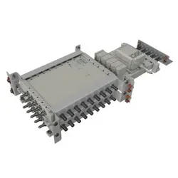 Axing SZU521-00 Stapelbares Multischalter-System Mini 1 x 2-fach gestapelt SZU52100