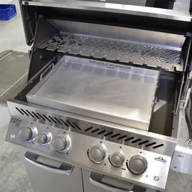 Grillrost.com Das Original Griddle 550 cm x 386 cm rostfrei Silber