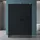mai & mai Duschwand Duschabtrennung 2 Haltestange für Walk-In Dusche 130cm 8mm Grauglas ESG-Sicherheitsglas mit Nanobeschichtung Bremen01VG+2