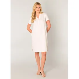 Base Level Tunikakleid Sommerkleid Weiß 40