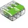 WAGO 221-423/995-012 Anschlussblock Transparent