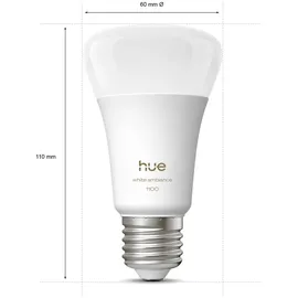 Philips Hue White Ambiance E27 1100 lm 75 W
