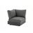 Zebra Technologies Zebra Cubo Neo Lounge Eckteil graphite 81 x 81 x 76 cm inkl. Polster