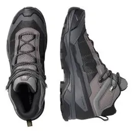 Salomon X Ultra 5 Mid GTX Herren Dark Gull Gray / Asphalt / Willow 49 1/3