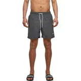 URBAN CLASSICS Badeshorts Urban Classics Block grau 4XL