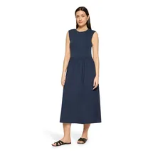 Cartoon Druckkleid A-Linie Blau 40