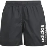 Adidas Kinder Badeshorts Sportswear Essentials, BLACK/WHITE, 164