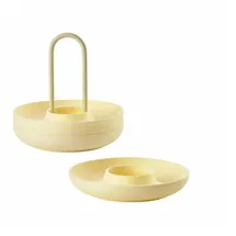 ZONE Denmark Eierbecher Singles in Limestone (4er-Set)