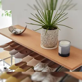 Yamazaki Tower 26 x 90,5 x 87 cm rollbar / weiß