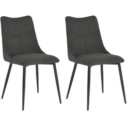 byLIVING Stuhl CARLO, Breite 59 cm, anthrazit