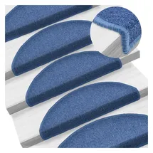 vidaXL Stufenmatte 65 x 24 cm Blau