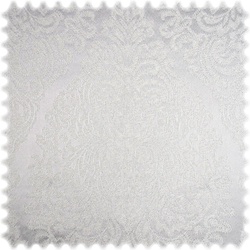 AKTION Jacquard Ornament Möbelstoff Grimani Silber