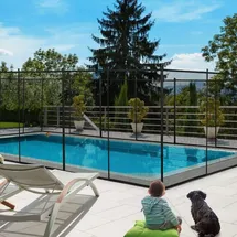 Goplus Poolzaun 3,60 x 1,25 m
