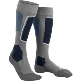 Falke SK6 Pro Damen Kniestrümpfe 1 Paar Grau 39-40